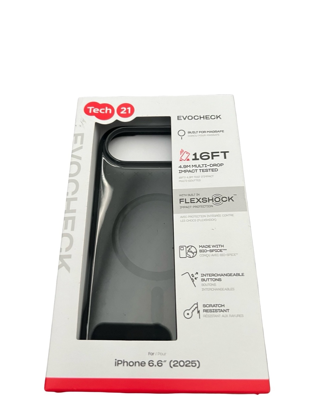 tech21 EvoCheck iPhone 6.6" Case - Black FINAL PRICE DROP